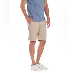 Tan Halsey stretch shorts